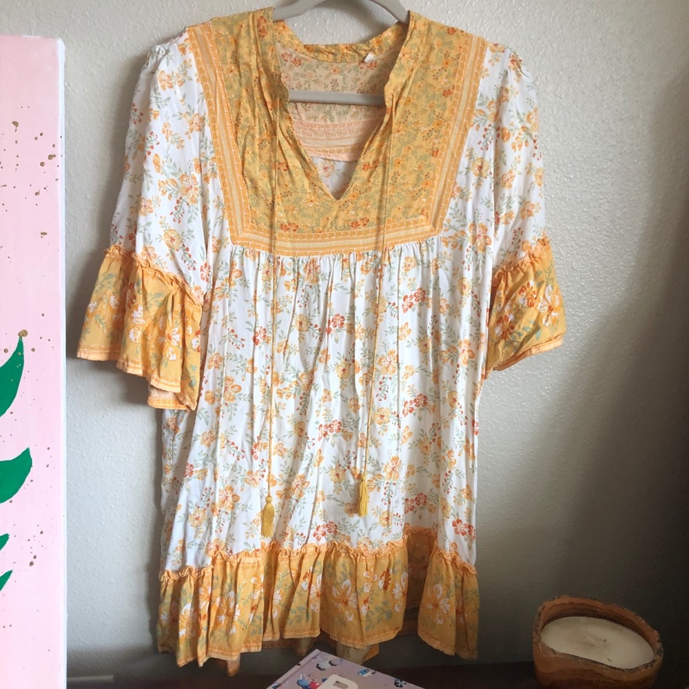 Paisley flowy dress